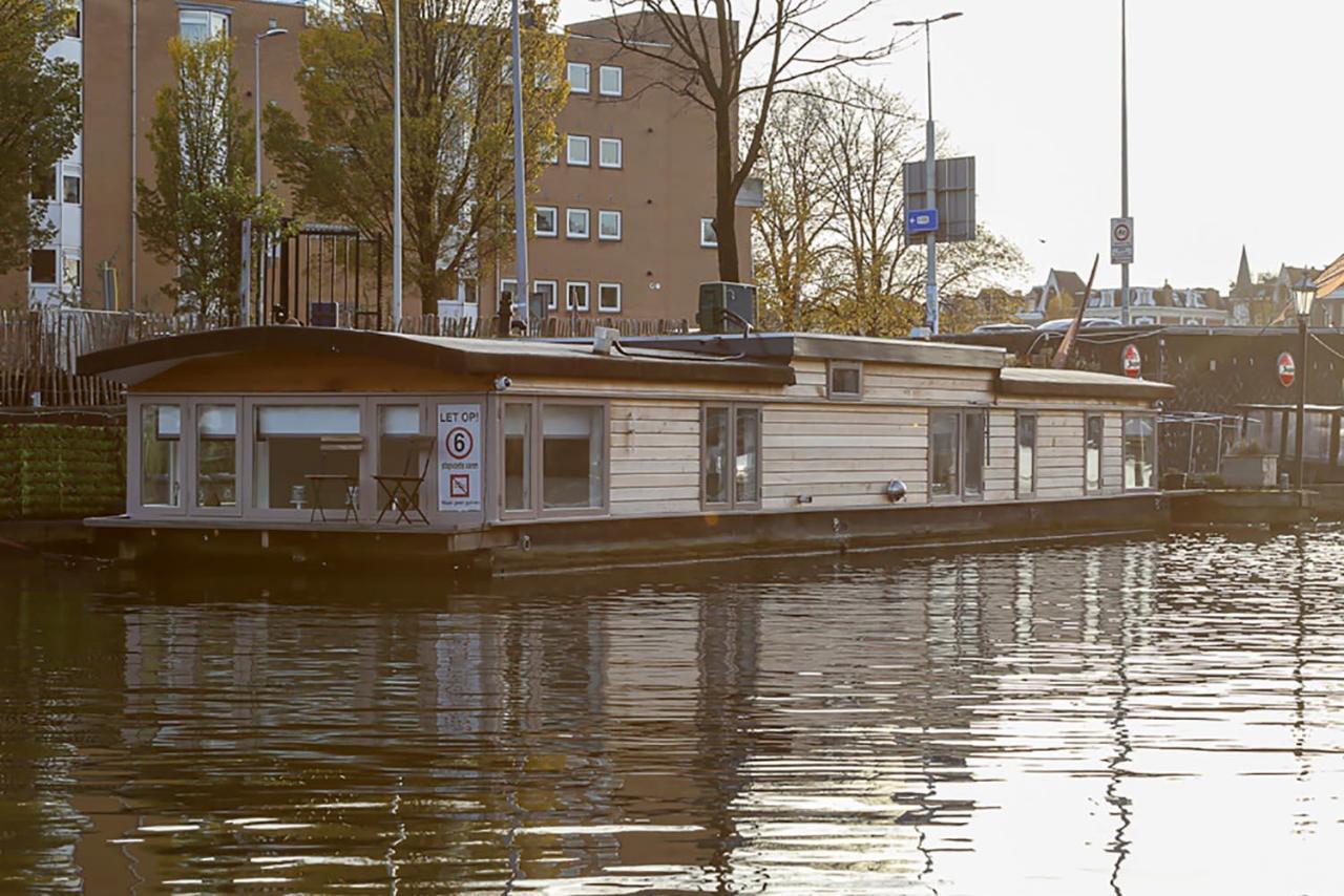 Houseboat Next To Amstel Bed & Breakfast Amsterdam Exterior photo